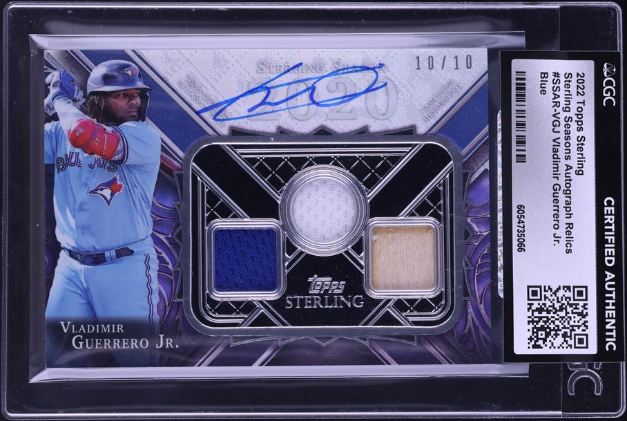 2023 Topps Inception Red Vladimir Guerrero Jr. PATCH AUTO