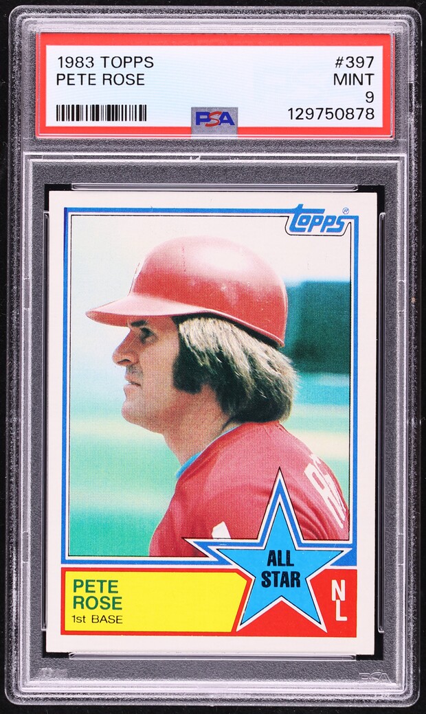 1983 Topps Pete Rose #397 PSA 9 MINT