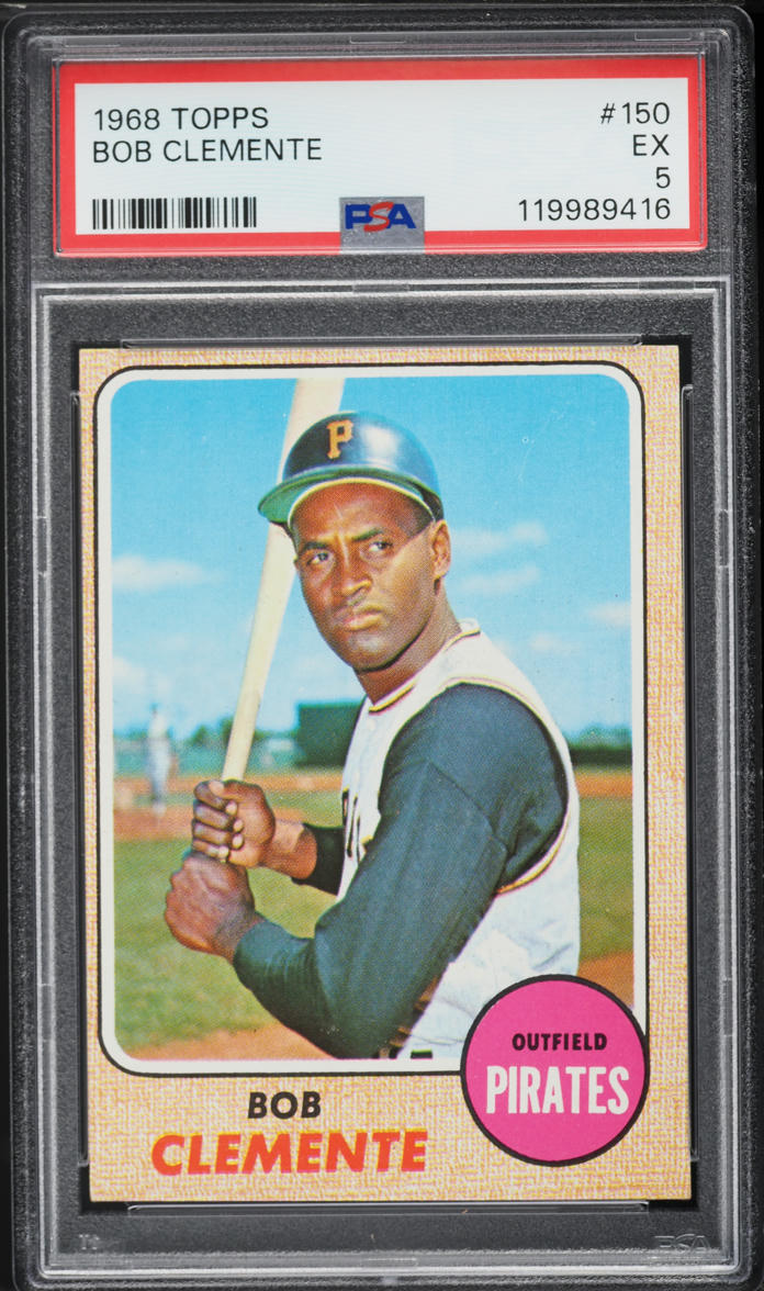 1968 Topps Roberto Clemente #150 PSA 5 EX