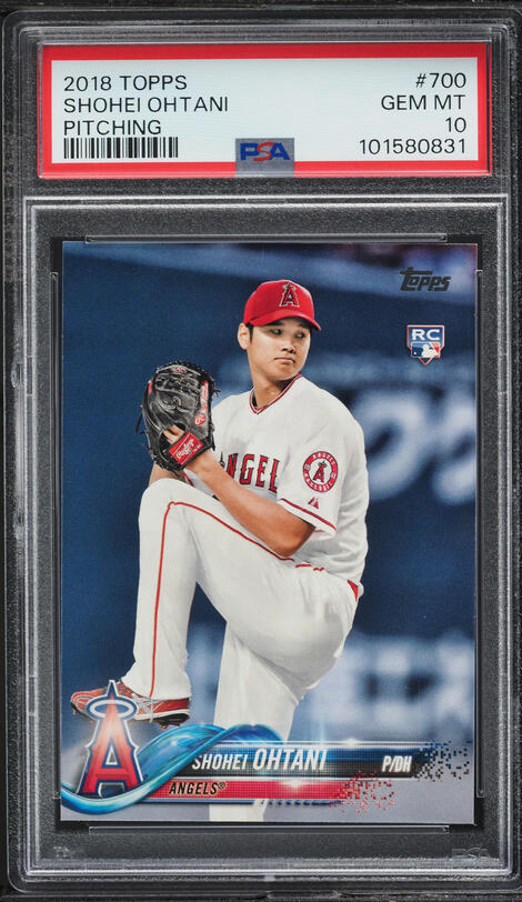 2018 Topps Gypsy Queen Shohei Ohtani ROOKIE AUTO #GQA-SO BGS