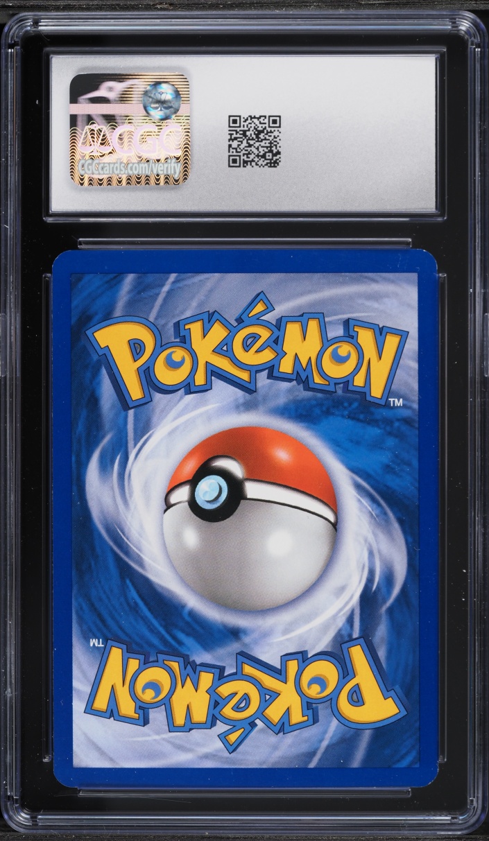 2006 Pokemon EX Dragon Frontiers Holo Meganium #4 CGC 8 NM-MT