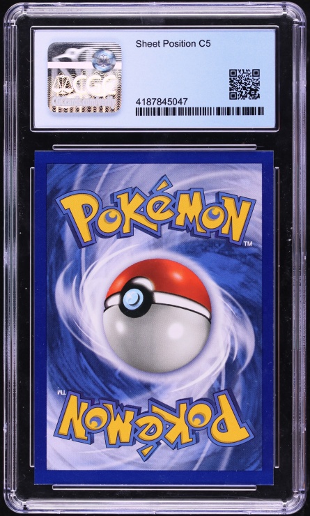 1999 Pokemon Make Ready Test Sheet Fossil Power Reserve Deck Golbat Abra #34 #43 CGC 5.5 EX+