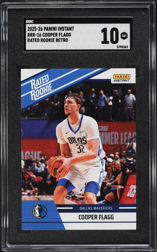 Carte Sportive Cooper Flagg RC 2025 Topps Now - 1er Choix Draft, état Near Mint