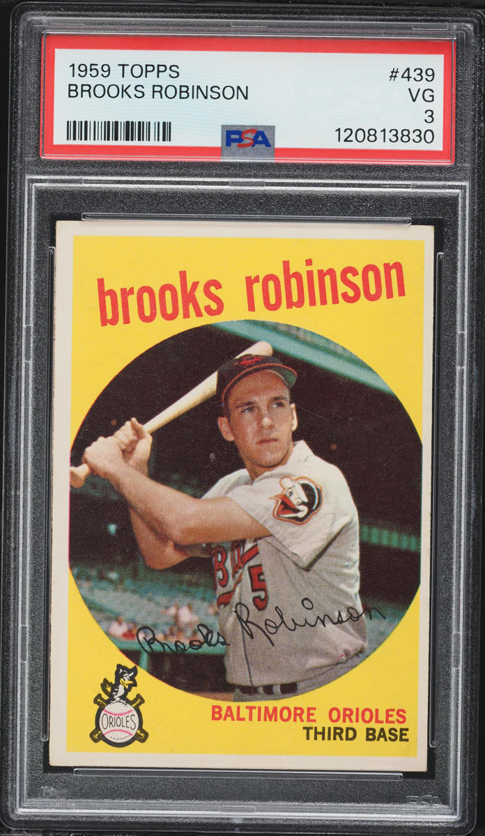 1959 Topps Brooks Robinson #439 PSA 3 VG