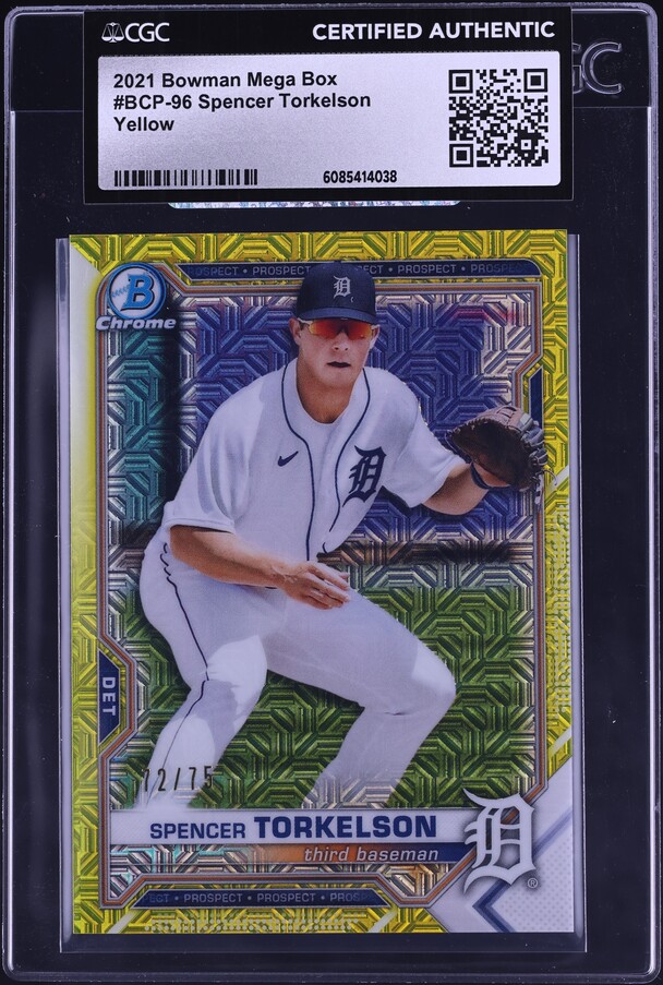 2020 Bowman Draft Spencer Torkelson ROOKIE #BD-121 CSG 9 MINT on