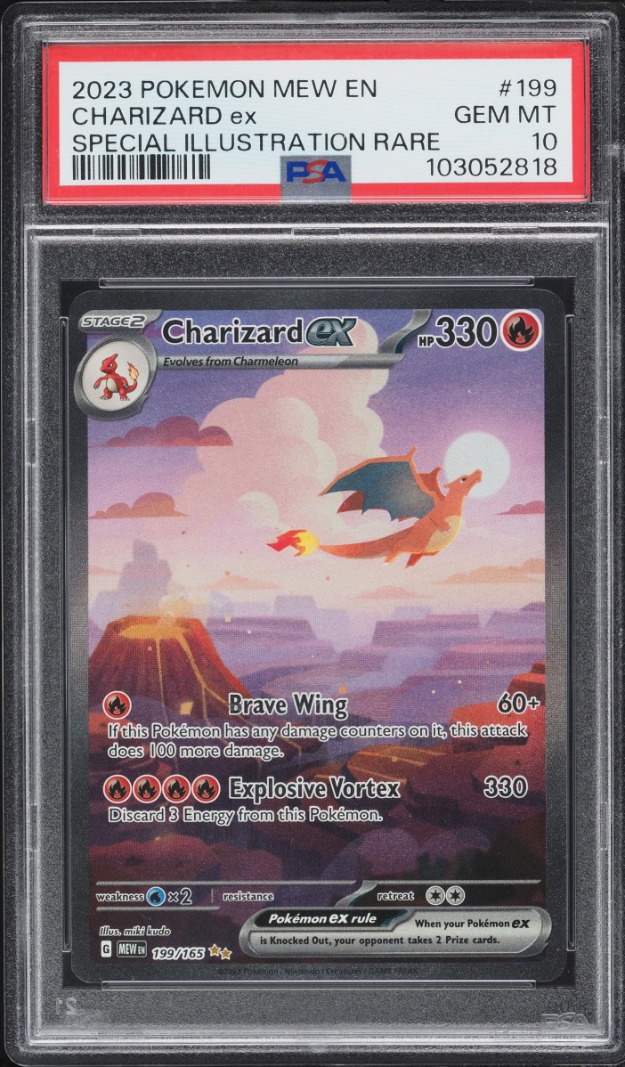 2023 Pokemon Scarlet & Violet 151 SIR Charizard ex #199 PSA 10 GEM MINT