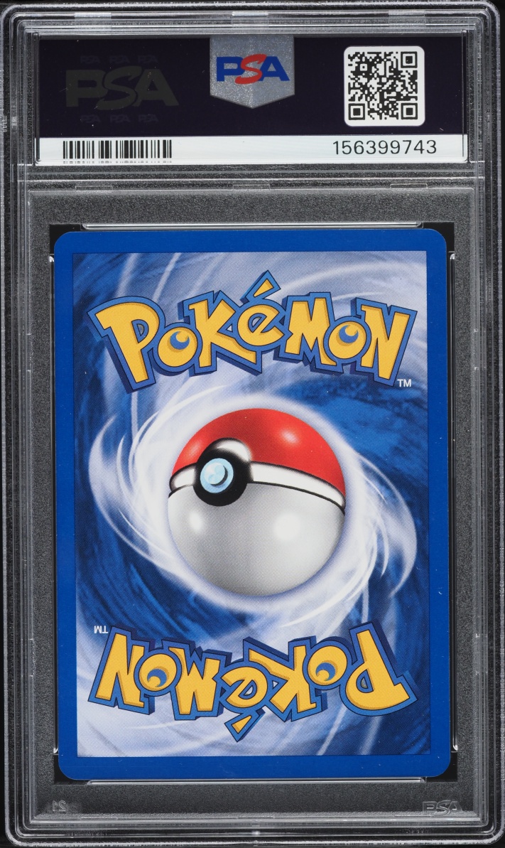 2000 Pokemon Dutch Fossil 1st Edition Holo Dragonite #4 PSA 8 NM-MT