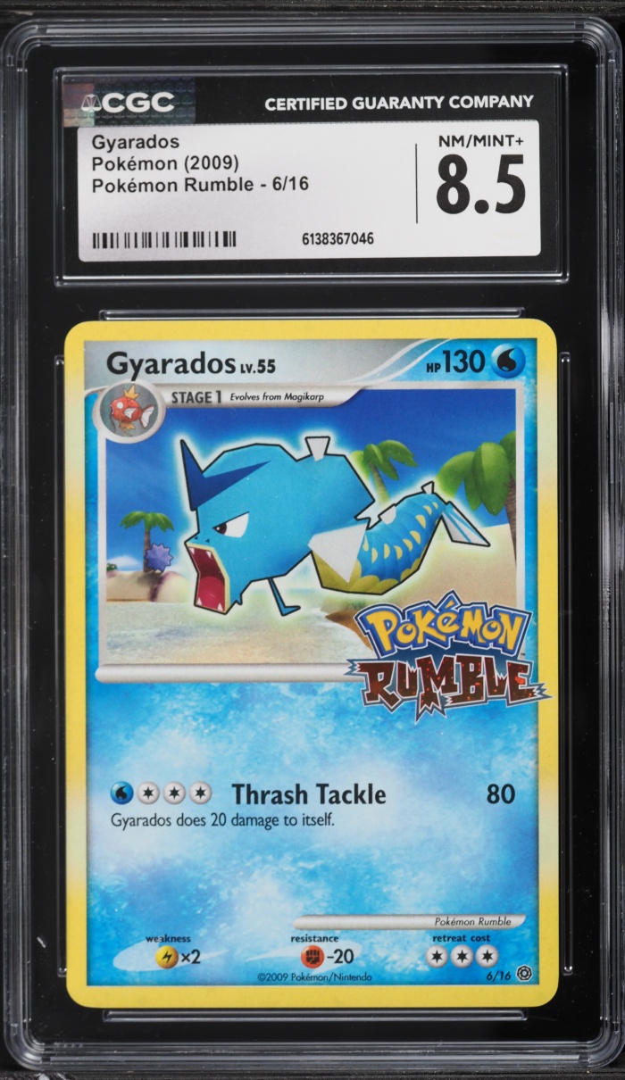 2009 Pokemon Platinum Rumble Gyarados #6 CGC 8.5 NM-MT+