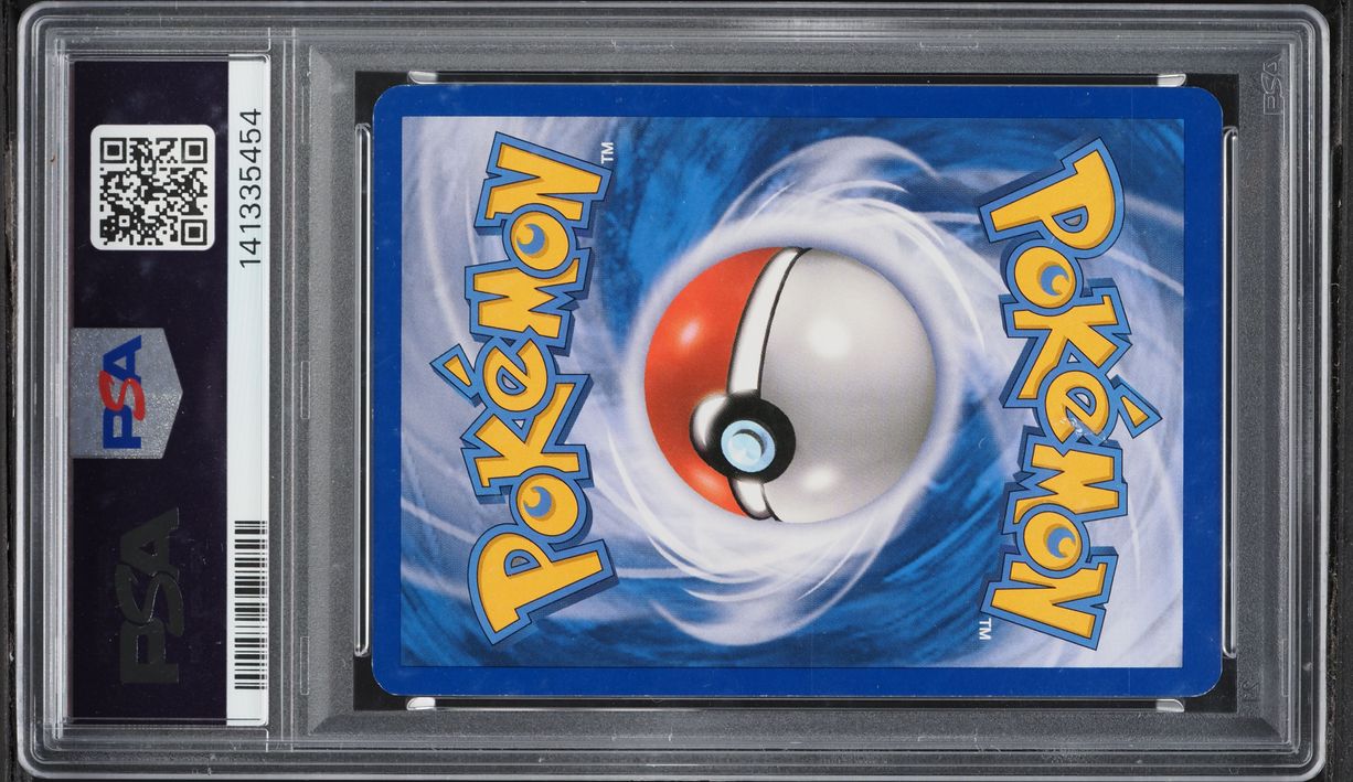 2010 Pokemon Heartgold & Soulsilver Unleashed Holo Raikou & Suicune Legend #92 PSA 7 NRMT