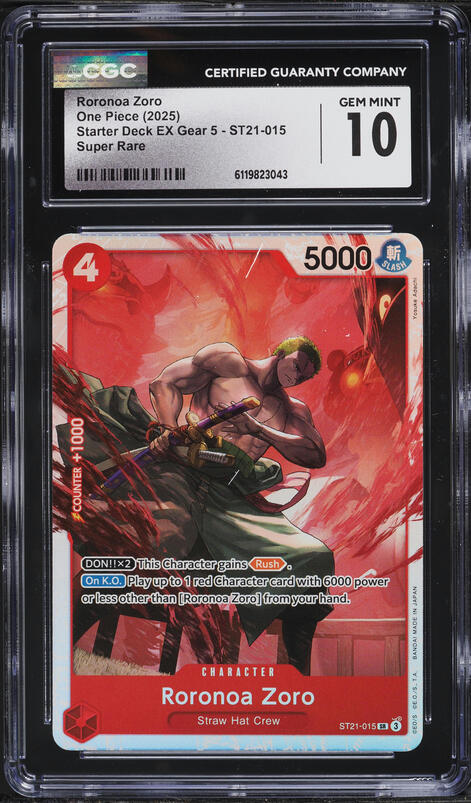 2025 One Piece Japanese Promo Official Event Prize SR Roronoa Zoro