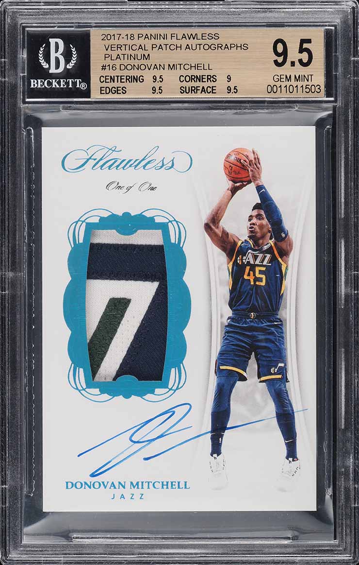 その他 Donovan Mitchell flawless auto BGS9.5 rc その他 Donovan Mitchell flawless auto BGS9.5 rc その他 Donovan