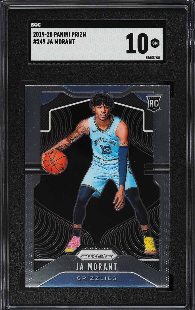 Panini Prizm JA MORANT RC ルーキーカード #249 1_2_87