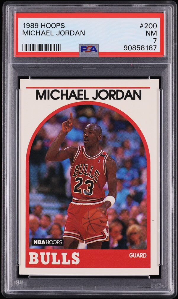 1989 Hoops Michael Jordan #200 PSA 7 NRMT