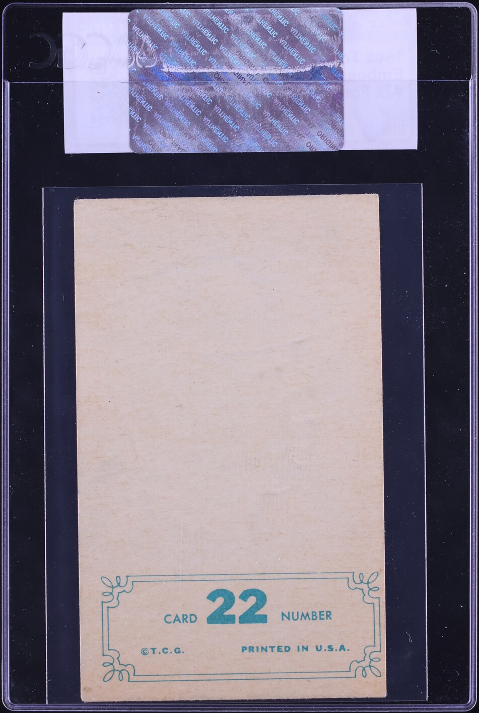 1965 Topps Embossed Frank Robinson #22 CGC AUTH