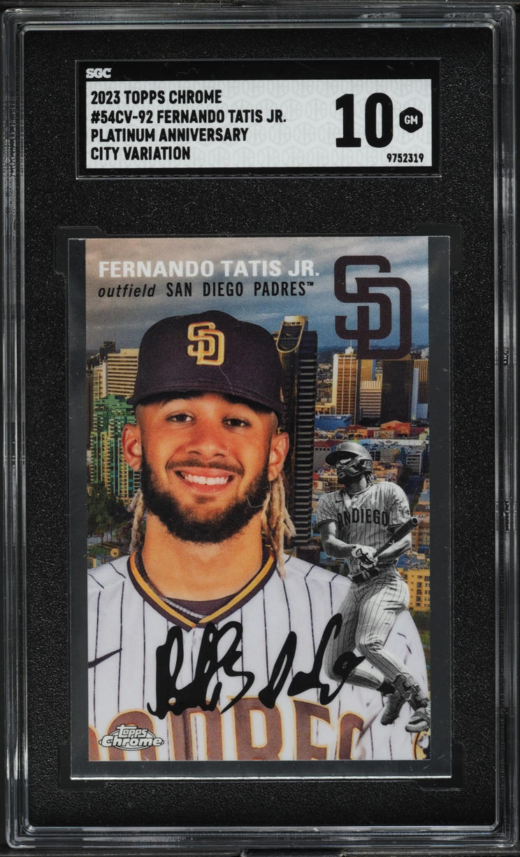 2023 Topps Chrome Platinum City Variation Fernando Tatis Jr. #54CV-92 ...