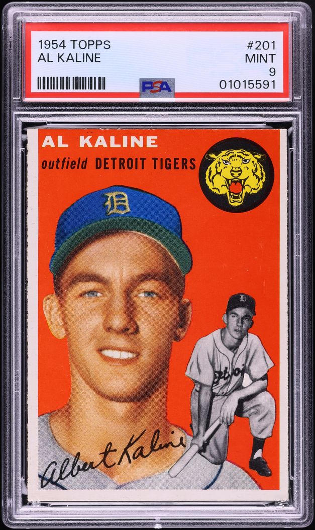 1954 Topps Al Kaline ROOKIE #201 PSA 9 MINT