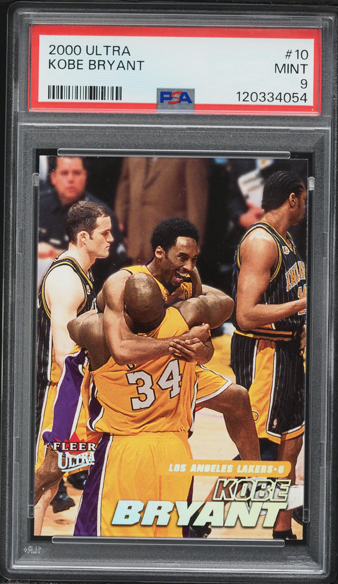 2000 Ultra Basketball Kobe Bryant #10 PSA 9 MINT
