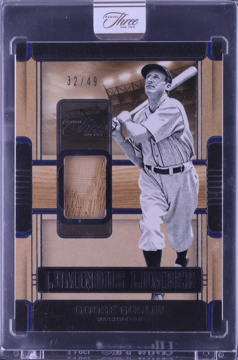 2025 Panini Three And Two Luminous Lumber Goose Goslin RELIC /49 #LUM-GG CGC AUTH