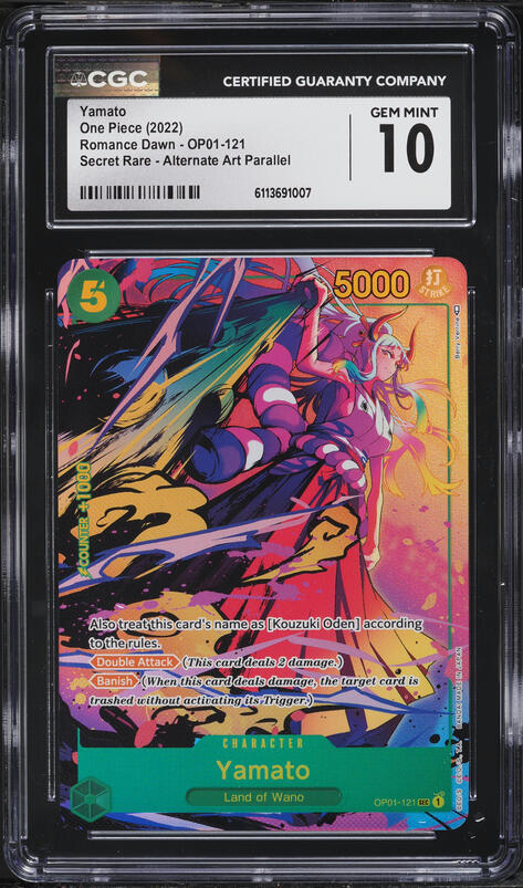 2025 One Piece Promo Cards Illustration Box Volume 2 Yamato #ST13