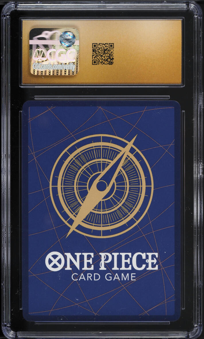 2024 One Piece Premium The Best Alt Art Nami #OP01-016 CGC