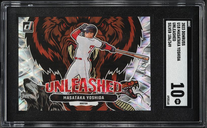 2023 Topps Chrome Silver Pack '88 Red Masataka Yoshida ROOKIE AUTO