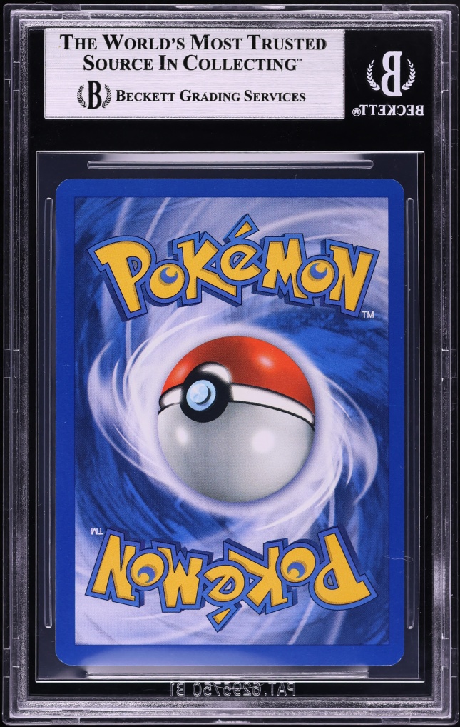 2001 Pokemon Neo Revelation Double Holo Error Shining Gyarados #65 BGS 9 MINT