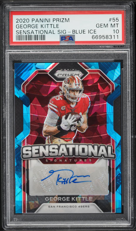 ジャコモ ラスパドーリ Panini Chronicles クラックドアイス 2024 Panini Prizm Red Ice Kyshawn George ROOKIE #257 CGC