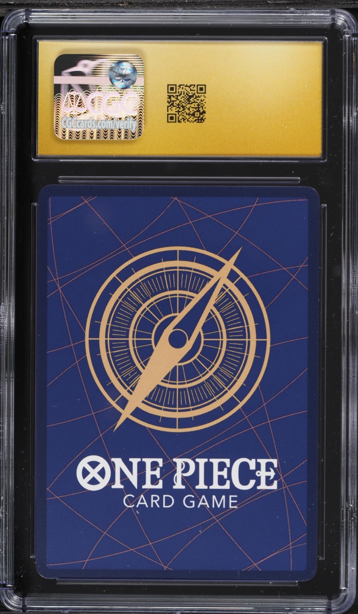 2026 One Piece The Azure Sea's Seven Manga Alt Art SEC Dracule Mihawk #OP14-119 CGC 10 PRISTINE