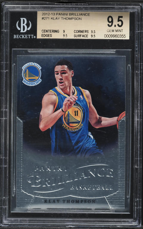 その他 Klay Thompson Auto Panini Rookie PSA 2012-13 PANINI MARQUEE #163 KLAY THOMPSON ROOKIE PSA-9 MINT
