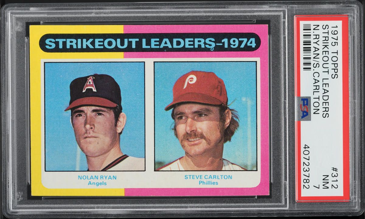 1975 Topps NOLAN RYAN PSA 8 ビンテージ エンゼルス 1975 Topps NOLAN RYAN PSA 8 ビンテージ エンゼルス 1975 Topps