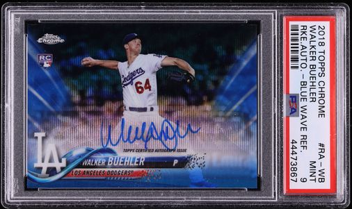 2022 Topps Chrome Club Plaques #P25 Walker Buehler on Fanatics Collect