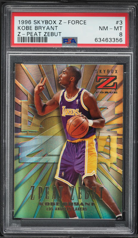 1997 Skybox Z Force Zuperman Kobe Bryant #195 PSA 10 GEM MINT on