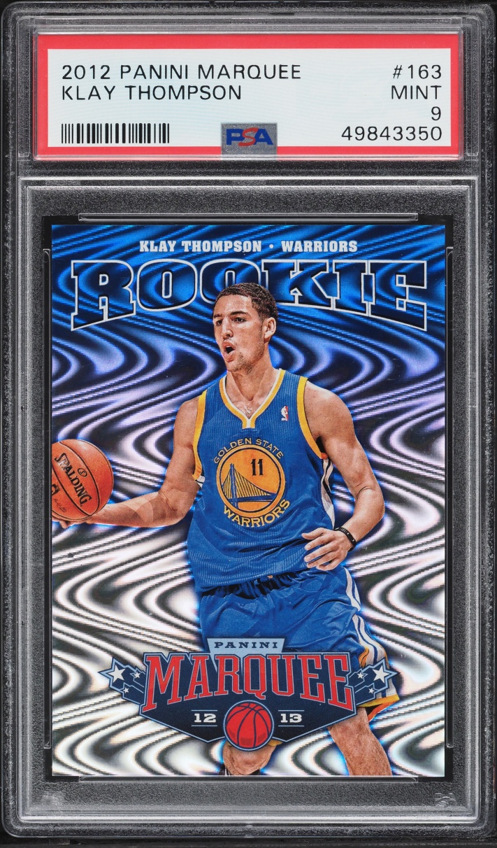 2012 Panini Marquee Klay Thompson ROOKIE #163 PSA 9 MINT