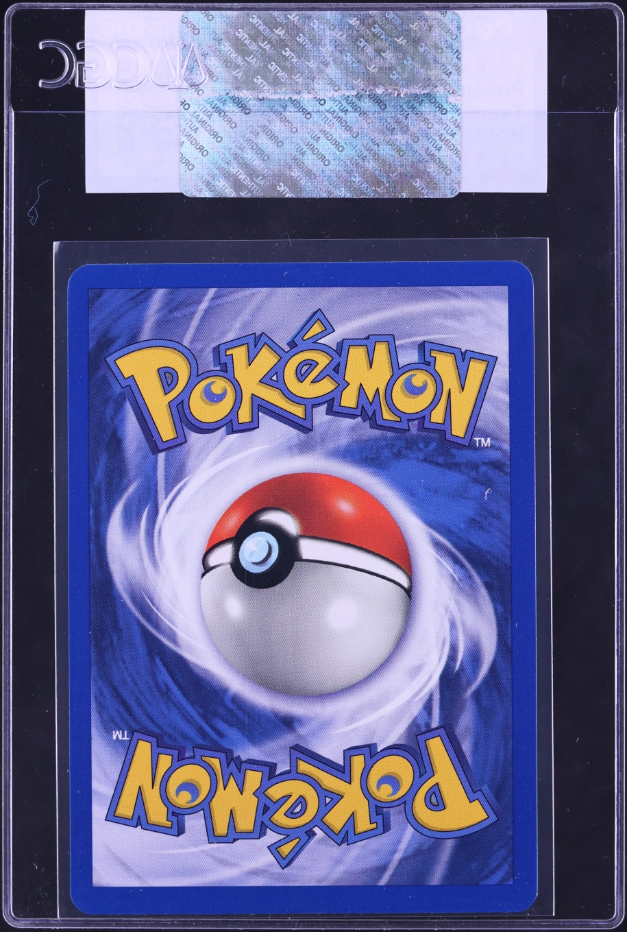2000 Pokemon Team Rocket Holo Dark Weezing #14 CGC AUTH