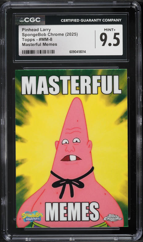 2025 Topps Chrome SpongeBob Brian Doyle-Murray AUTO #SA-FD CGC 9