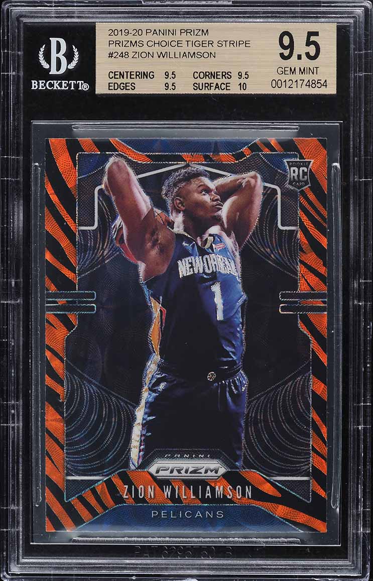 2019 Donruss Optic All Clear For Takeoff Holo Zion Williamson