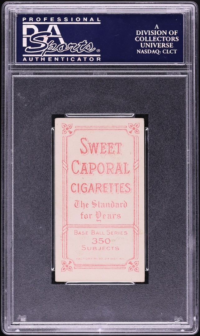 1909-11 T206 Pryor McElveen SWEET CAPORAL PSA 5 EX