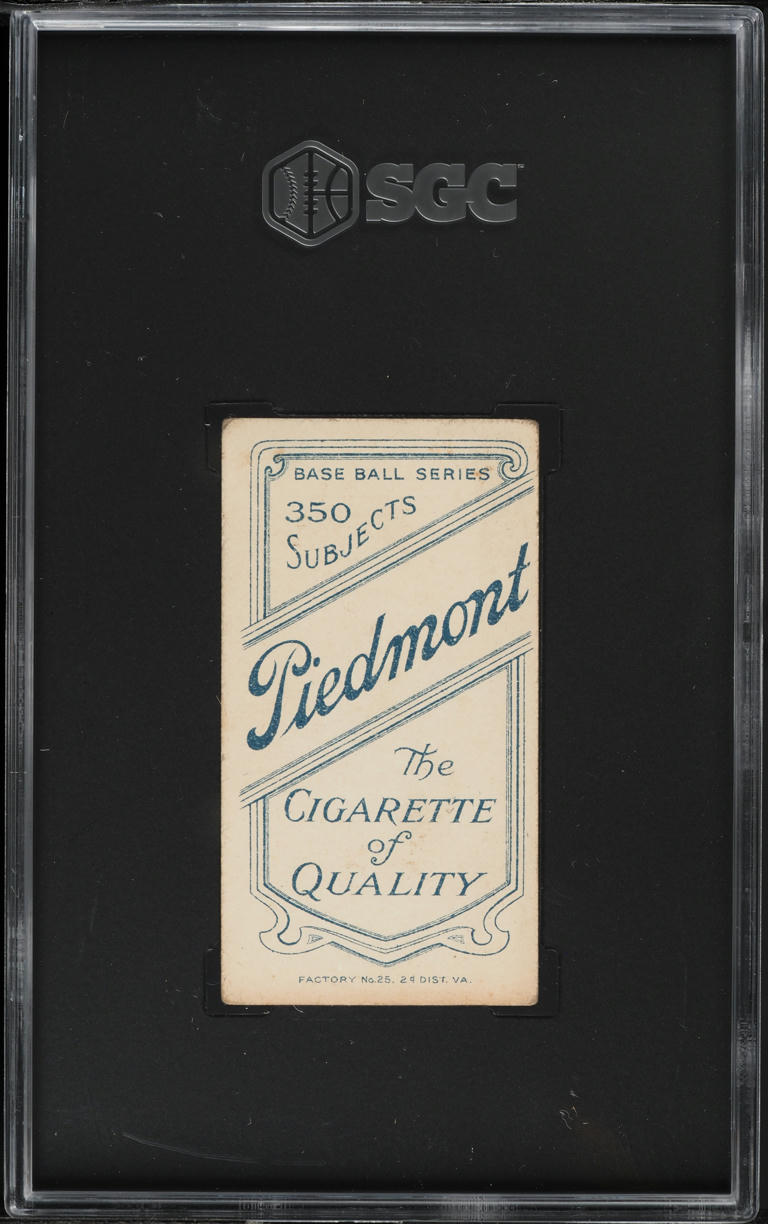 1909-11 T206 Ray Demmitt NEW YORK SGC 4 VGEX