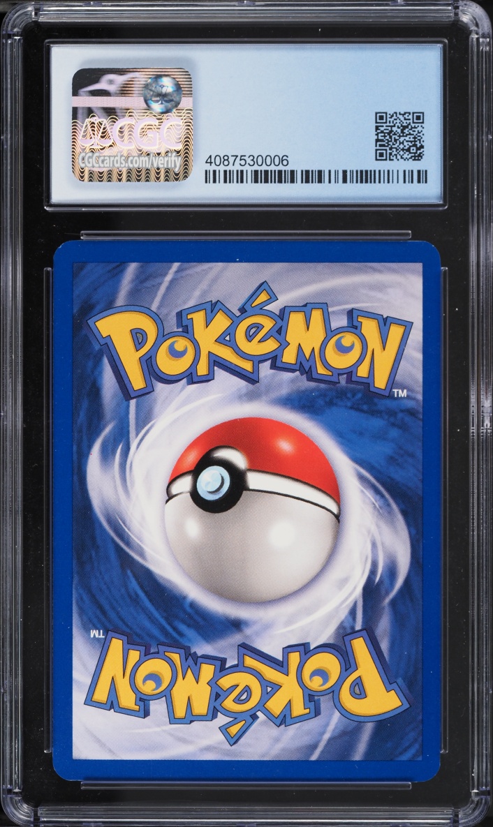 2000 Pokemon Team Rocket 1st Edition Holo Dark Machamp #10 CGC 9 MINT