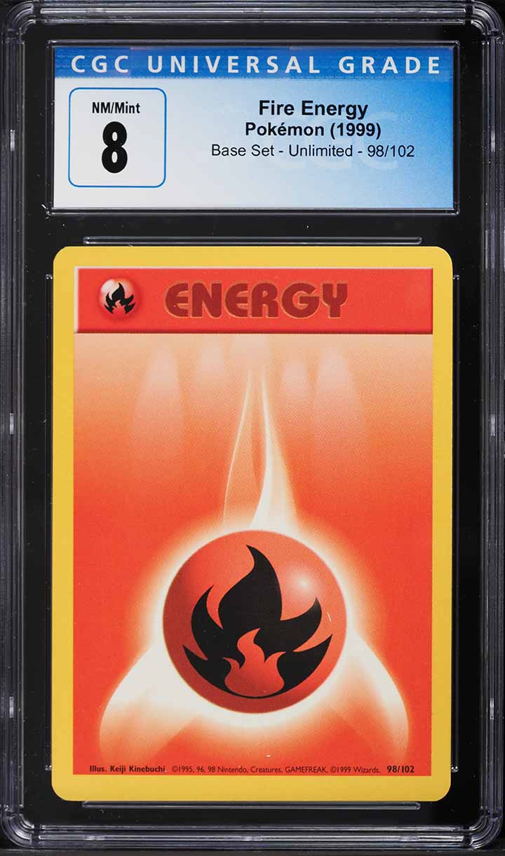 2002 Pokemon Japanese McDonald's e Minimum Pack Holo Fire Energy