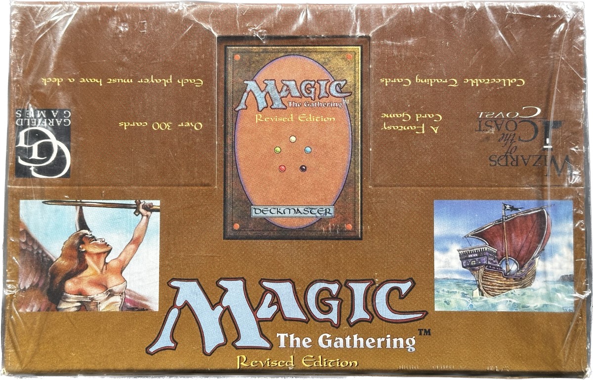 1994 Magic The Gathering MTG Revised Booster Box Sealed