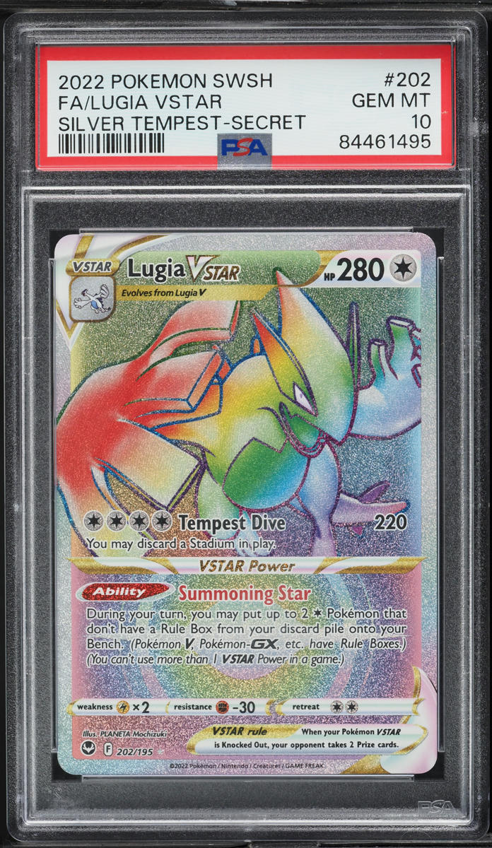 LUGIA VSTAR 139/195 SILVER TEMPEST POKEMON KARTE (Gebraucht) in