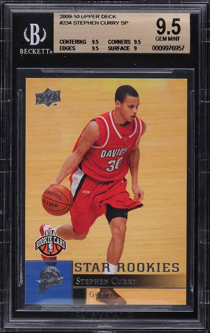 2009 Upper Deck Draft Edition Stephen Curry ROOKIE AUTO #34 BAS