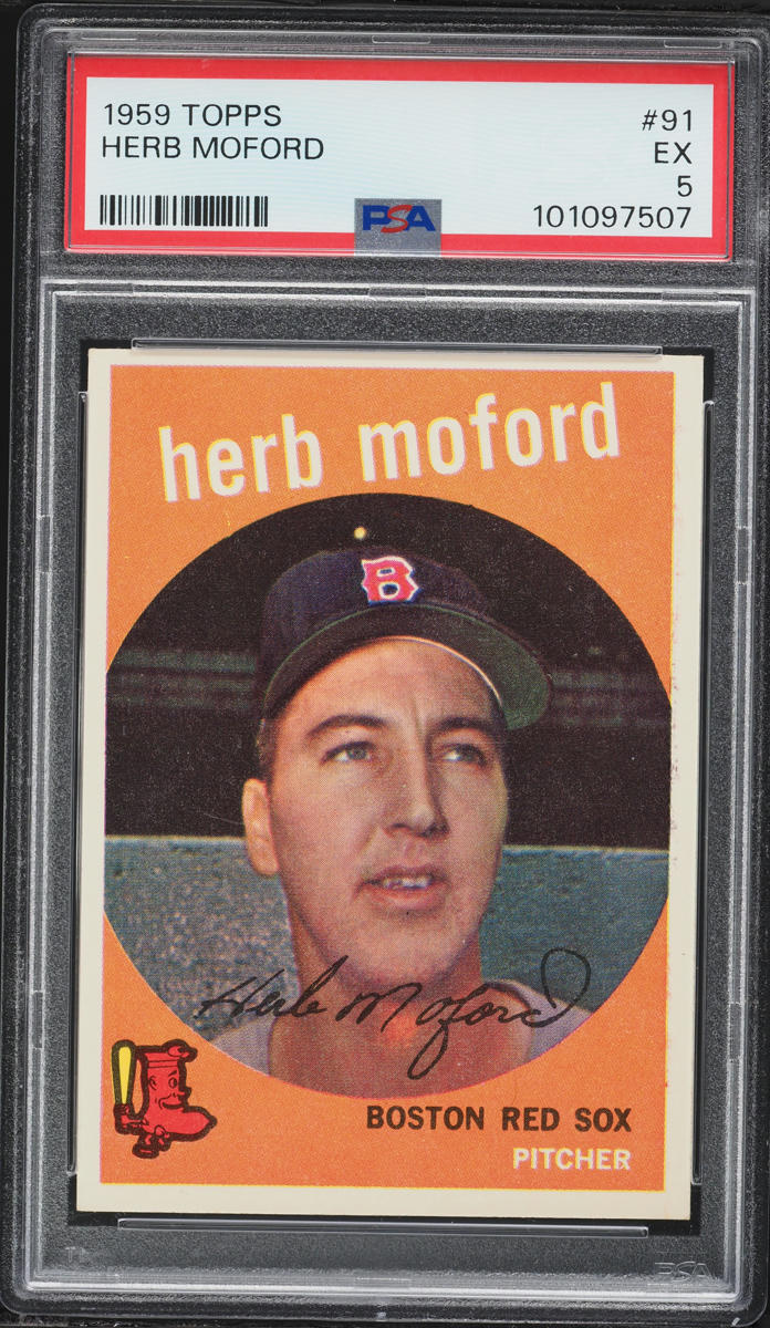 1959 Topps Herb Moford #91 PSA 5 EX
