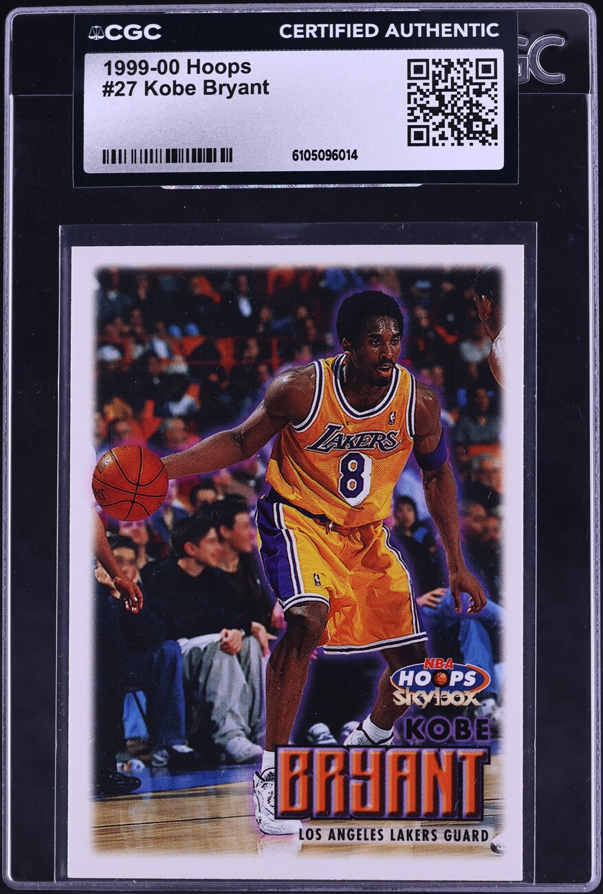1999 Hoops Kobe Bryant #27 CGC AUTH