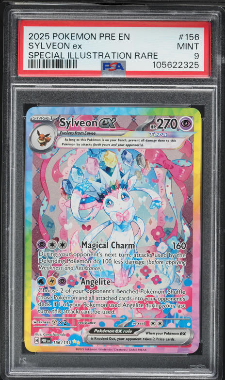 2024 Pokemon Japanese SV Terastal Fest Ex SAR Sylveon EX #212 PSA