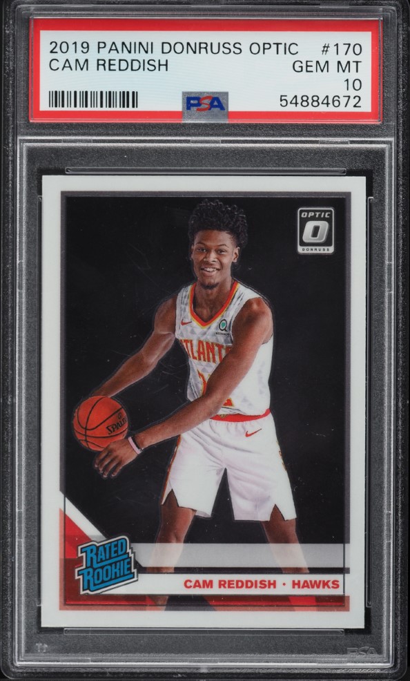 2019 Donruss Optic Cam Reddish ROOKIE #170 PSA 10 GEM MINT on Fanatics  Collect - Main Image