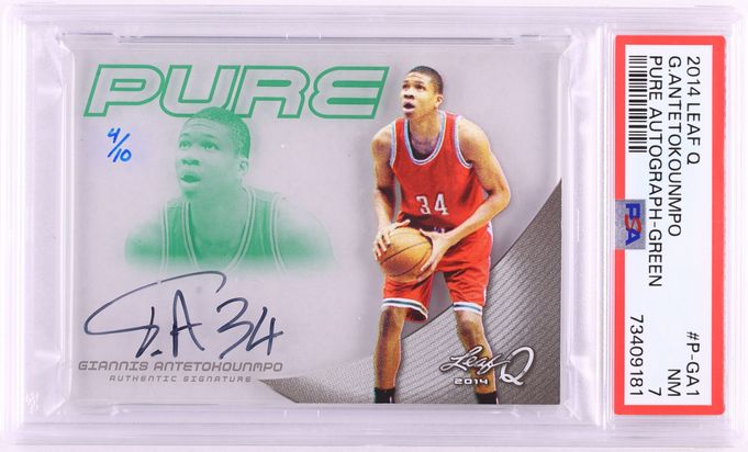 2017 Panini Contenders Playoff Ticket Giannis Antetokounmpo AUTO