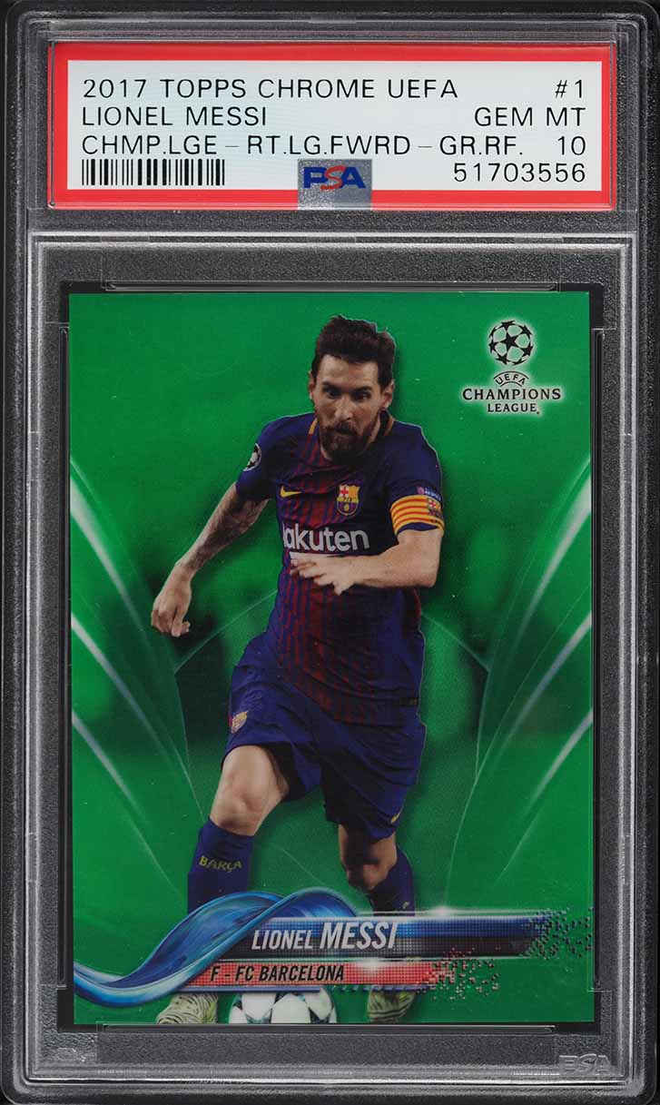 2018 Panini Prizm World Cup Purple Lionel Messi /99 #1 PSA 9 MINT