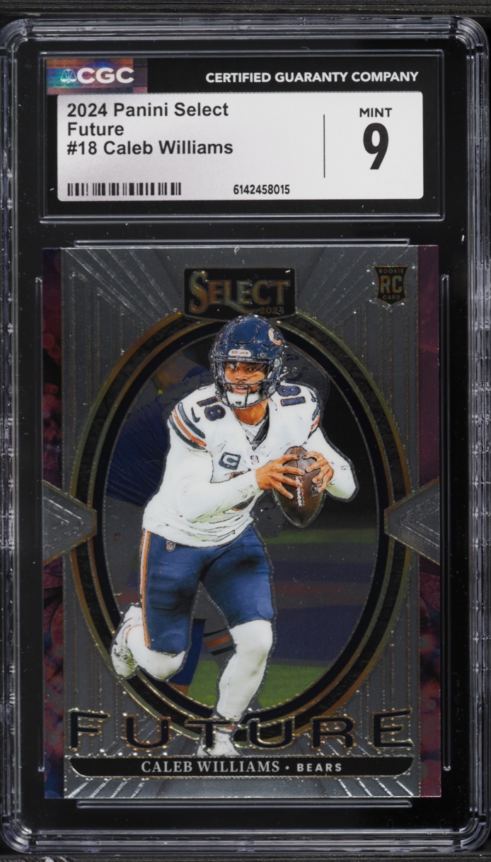 2024 Select Future Caleb Williams ROOKIE #18 CGC 9 MINT
